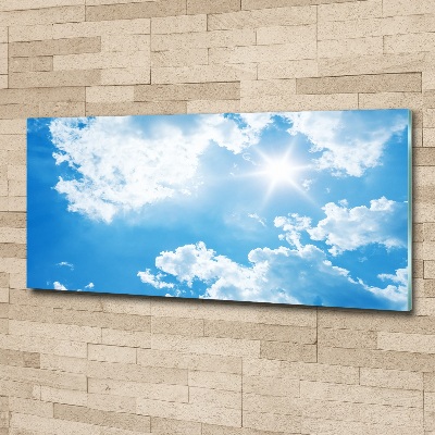Foto op plexiglas Wolken aan de hemel
