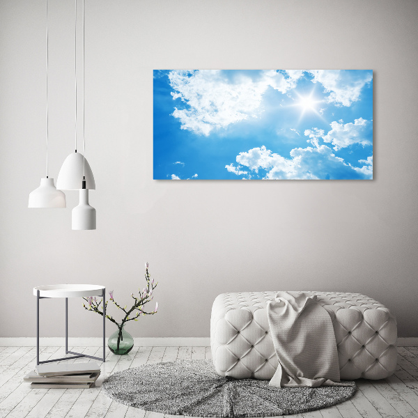 Foto op plexiglas Wolken aan de hemel
