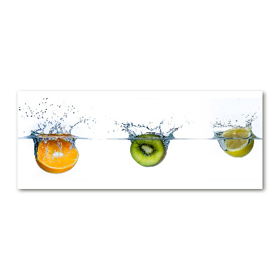 Foto in plexiglas Fruit onder water