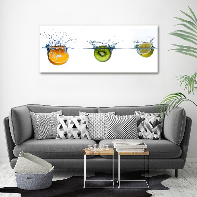 Foto in plexiglas Fruit onder water
