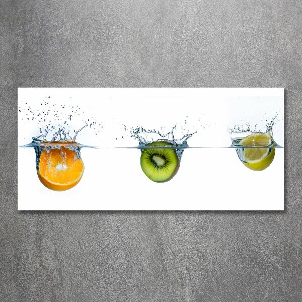 Foto in plexiglas Fruit onder water