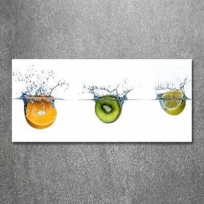 Foto in plexiglas Fruit onder water