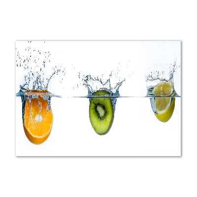 Foto in plexiglas Fruit onder water