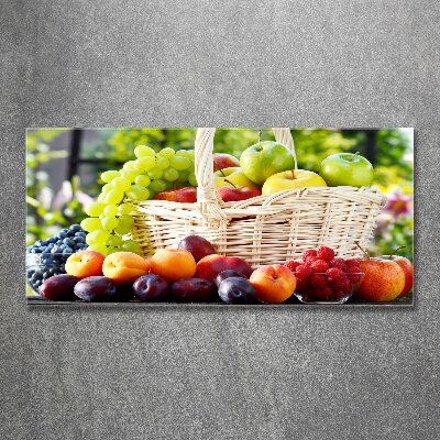 Plexiglas schilderij Fruitmand