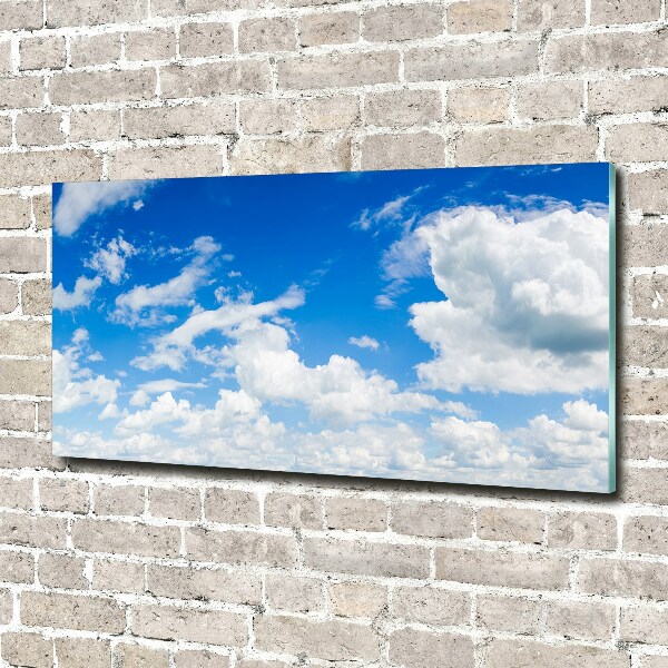 Plexiglas schilderij Wolken aan de hemel