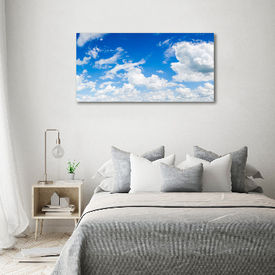 Plexiglas schilderij Wolken aan de hemel