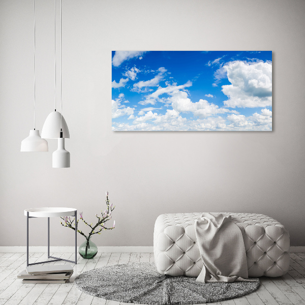 Plexiglas schilderij Wolken aan de hemel