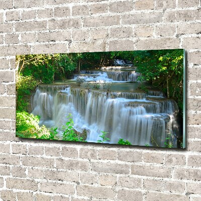 Schilderij op acrylglas Waterval