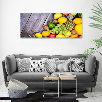 Plexiglas schilderij Fruit aan hout