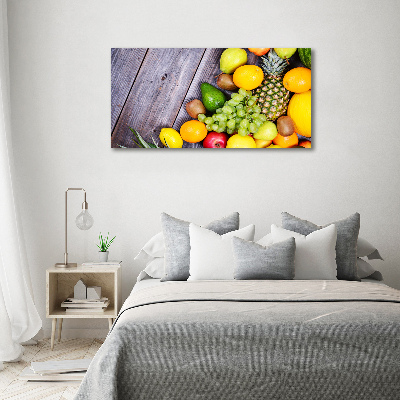 Plexiglas schilderij Fruit aan hout
