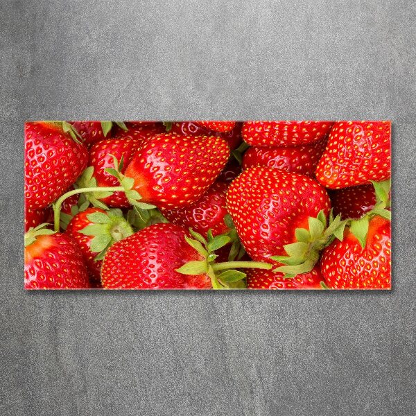 Foto op plexiglas Aardbeien
