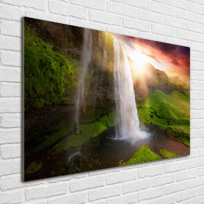 Foto in plexiglas Waterval