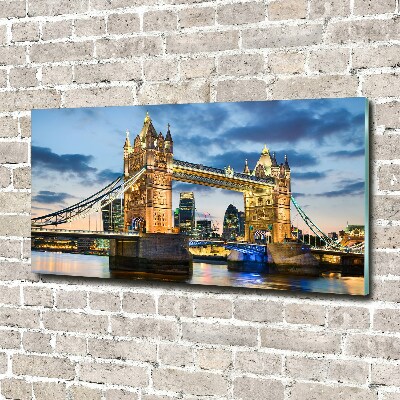 Schilderij op acrylglas Tower Bridge Londen