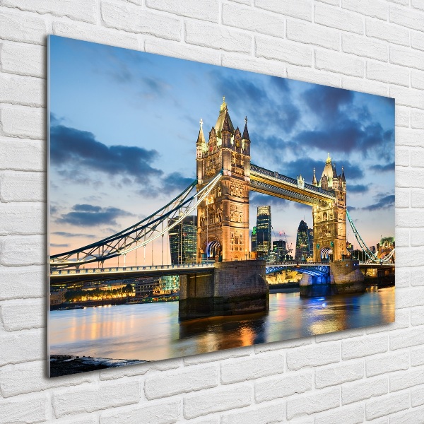 Schilderij op acrylglas Tower Bridge Londen