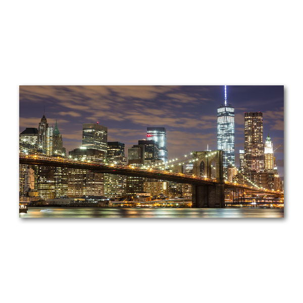 Plexiglas schilderij Brooklynbrug