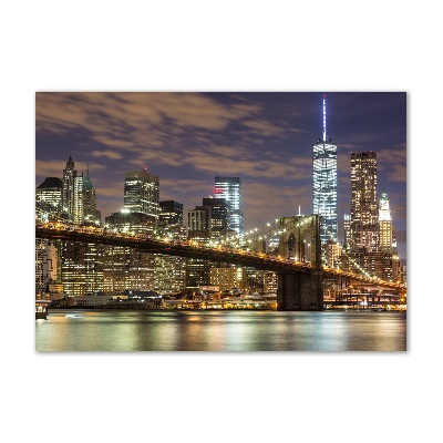 Plexiglas schilderij Brooklynbrug