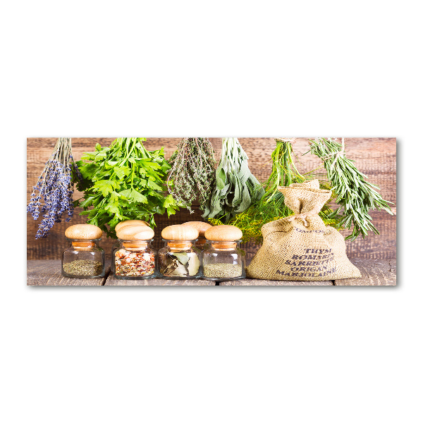 Plexiglas schilderij Kruiden aan een touwtje