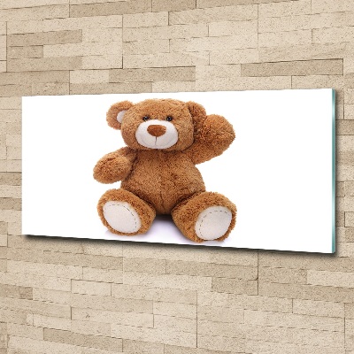 Schilderij op acrylglas Teddybeer