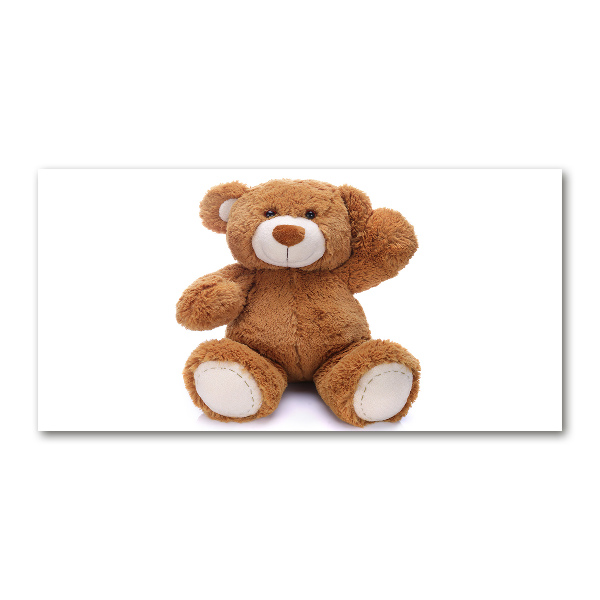 Schilderij op acrylglas Teddybeer