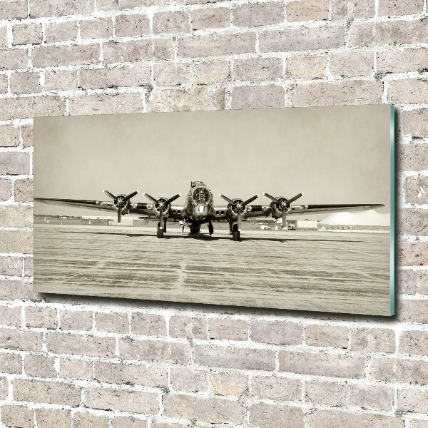 Schilderij op acrylglas Oude bommenwerper