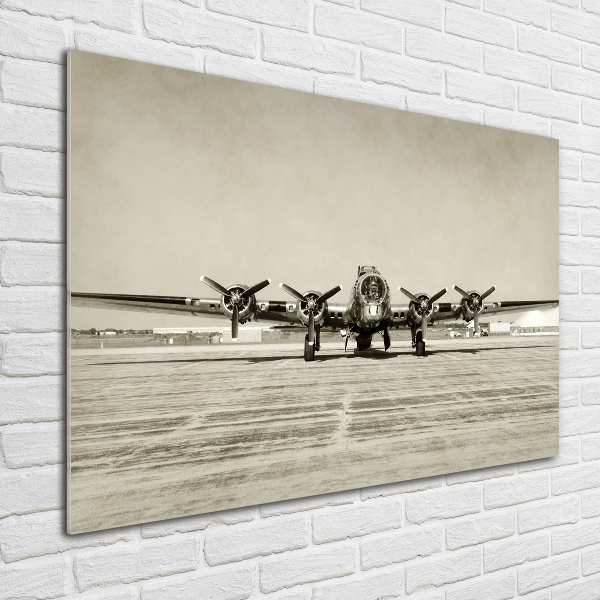 Obraz zdjęcie szkło akryl Stary bombowiec