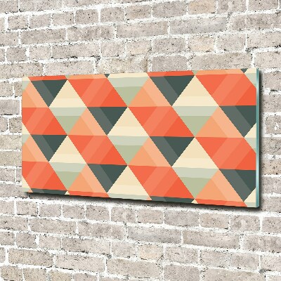 Schilderij op acrylglas Geometrische achtergrond