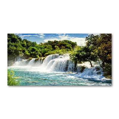 Foto plexiglas Krka-waterval