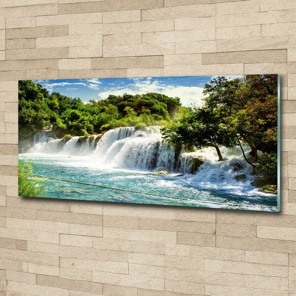 Foto plexiglas Krka-waterval