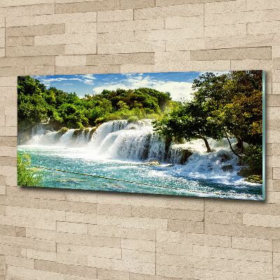 Foto plexiglas Krka-waterval