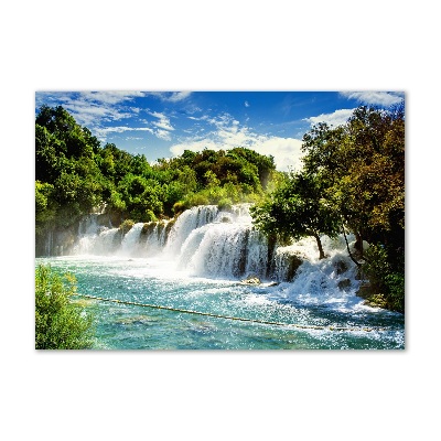 Foto plexiglas Krka-waterval