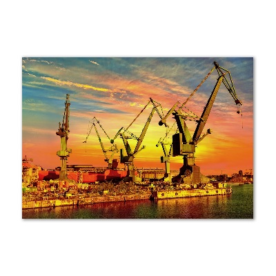 Foto op plexiglas Scheepswerf in Gdańsk