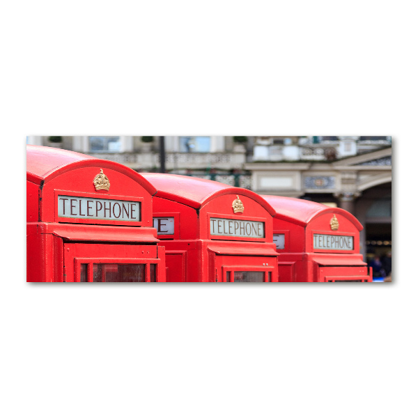 Foto op plexiglas Openbare telefoon