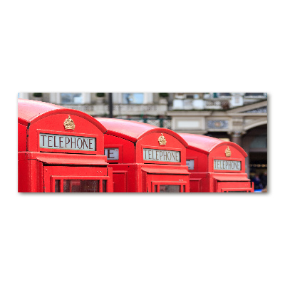 Foto op plexiglas Openbare telefoon