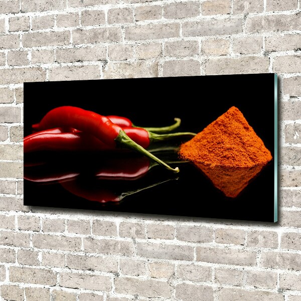 Foto plexiglas Chili en cayennepeper