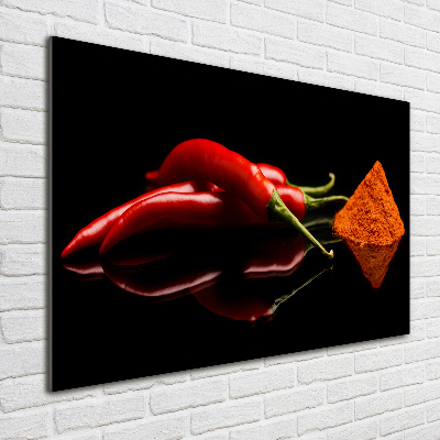 Foto plexiglas Chili en cayennepeper
