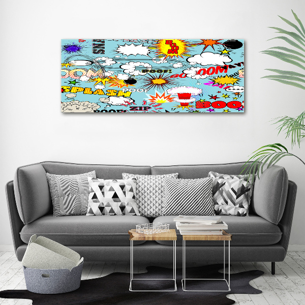 Foto in plexiglas strips