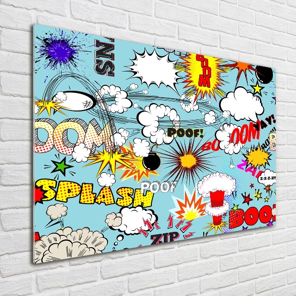 Foto in plexiglas strips