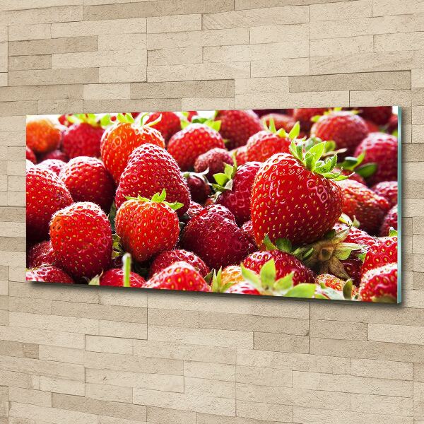 Foto in plexiglas Aardbeien