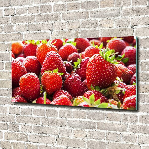Foto in plexiglas Aardbeien