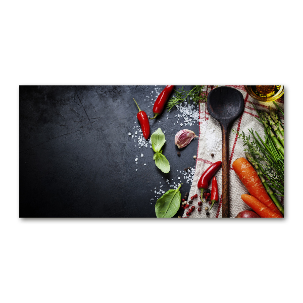 Schilderij op acrylglas Ingrediënten