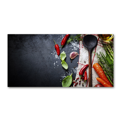 Schilderij op acrylglas Ingrediënten