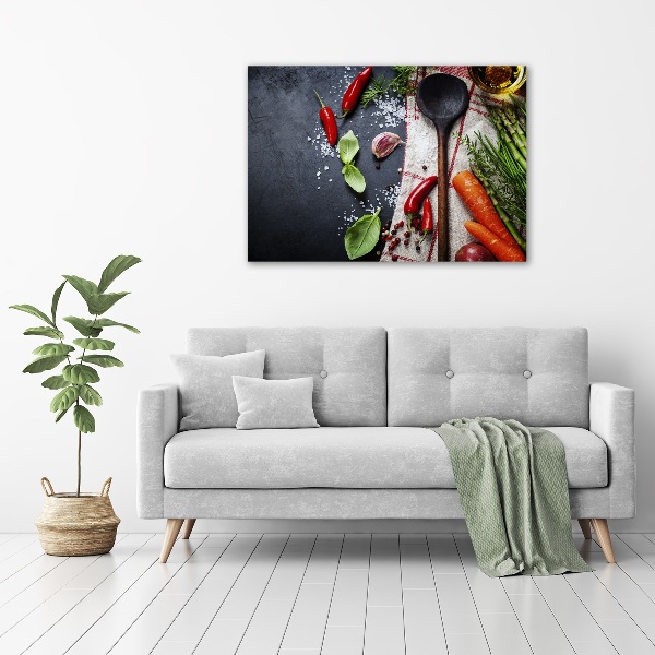 Schilderij op acrylglas Ingrediënten