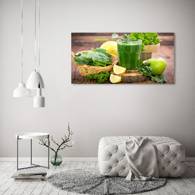 Foto op plexiglas Groene cocktail