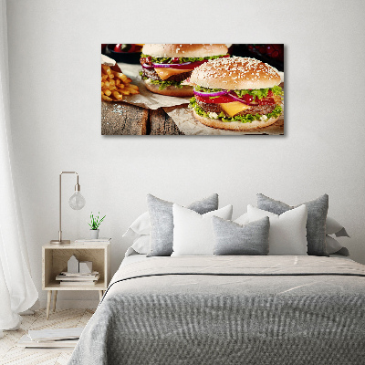 Foto in plexiglas Hamburgers
