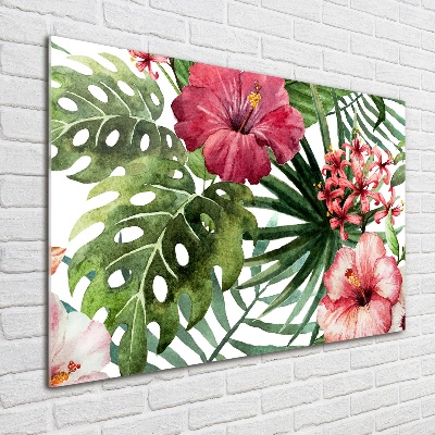 Foto in plexiglas Tropische bloemen