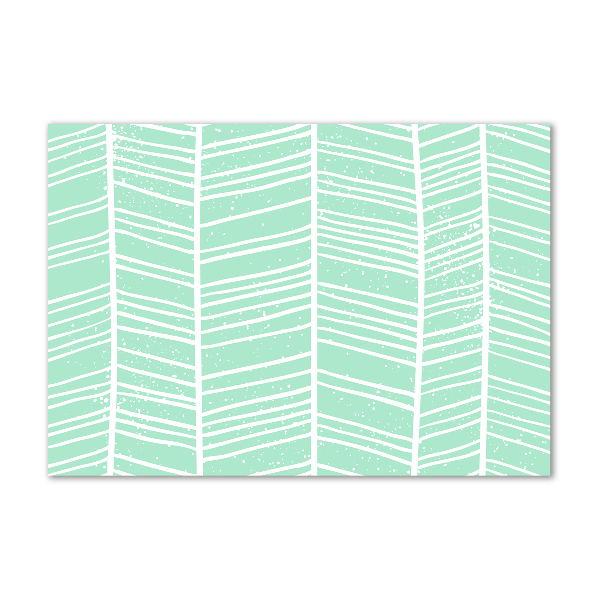 Schilderij op acrylglas Visgraatpatroon