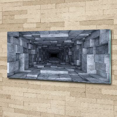 Schilderij op acrylglas Tunnel