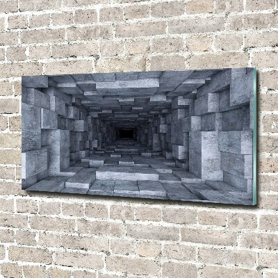 Schilderij op acrylglas Tunnel