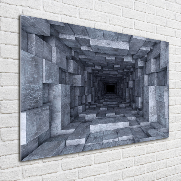 Schilderij op acrylglas Tunnel