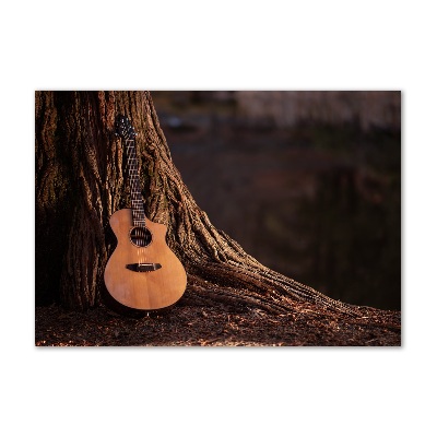 Foto plexiglas Akoestische gitaar